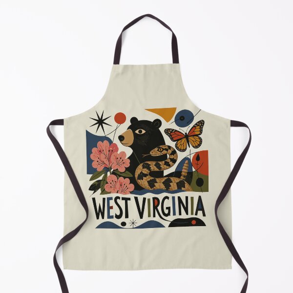 Item preview, Wild And Wonderful West Virginia Folk Art designed and sold by taiche.