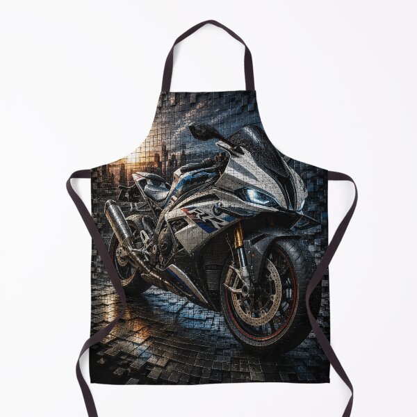 Item preview, 3D Micro Mosaic Cafe Racer Motorcycle designed and sold by JcAbstractArt.