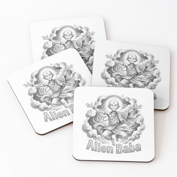 Item preview, Alien Baba Pencil Sketch Sticker designed and sold by krazzyremo.