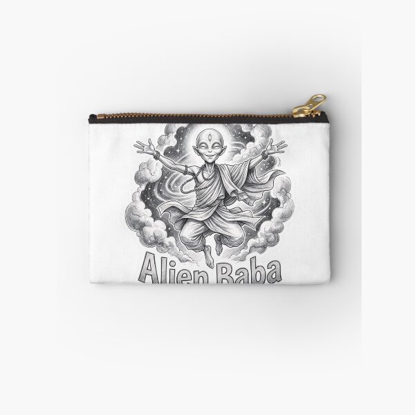 Item preview, Alien Baba Pencil Sketch Sticker designed and sold by krazzyremo.
