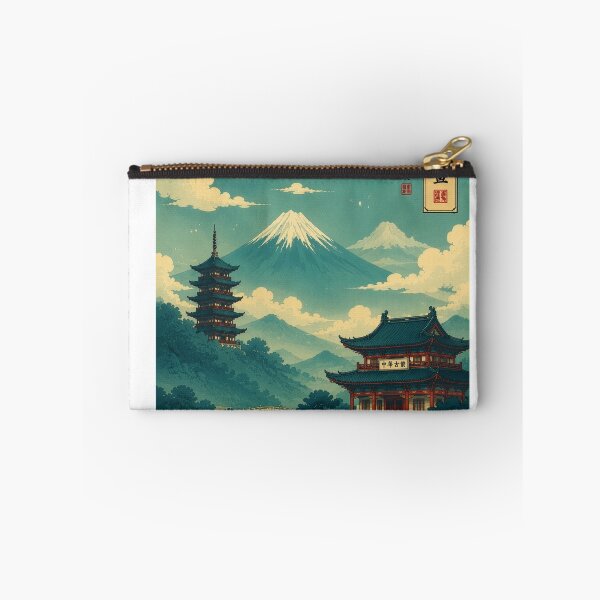 Item preview, Ancient China Chinese Landscape Chinese Temple – Asian Vintage Poster Traditional Culture Wall Art.  designed and sold by TialCorner.
