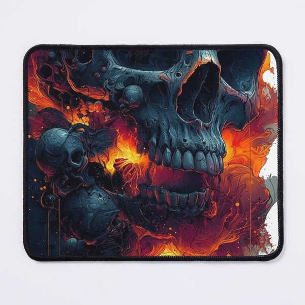 Item preview, Infernal Skull Art designed and sold by Mystic & Celestial Art.