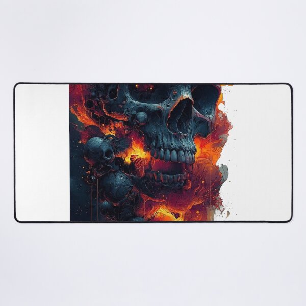 Item preview, Infernal Skull Art designed and sold by Mystic & Celestial Art.