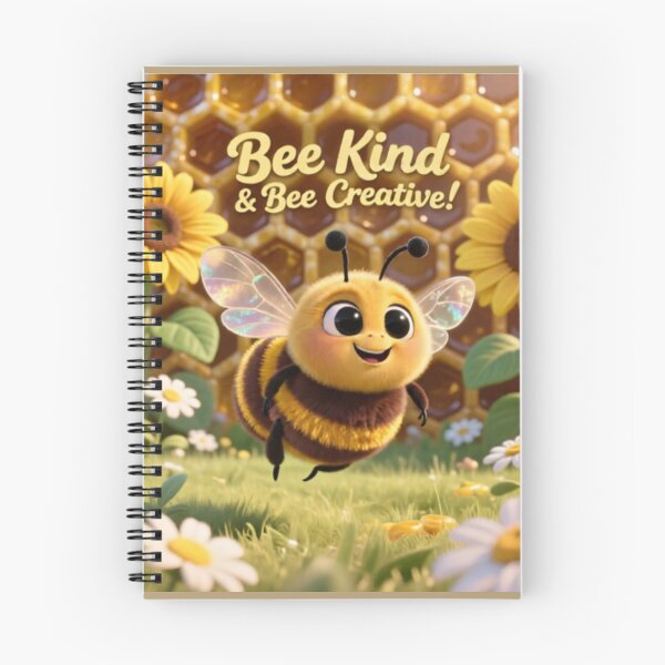 Item preview, Bee Positive Cute Bee Floral Pattern | Yellow Honey Bee Aesthetic Design designed and sold by PrincessJStudio.