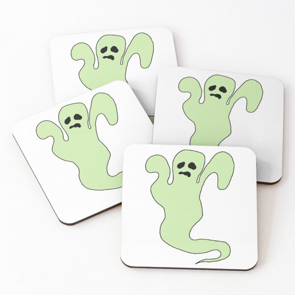 Item preview, Haunting Cute Pastel Green Ghost Spooky Halloween Design designed and sold by DumpsterJuicee.