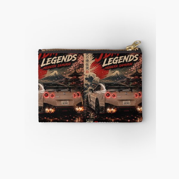 Item preview, JDM Legends Nissan GT-R R35 NISMO – Modern Samurai Backfire Ukiyo-e Art designed and sold by SamuraiJAP.