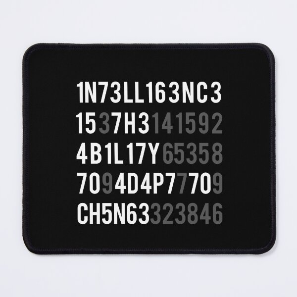 Item preview, Intelligence Is the Ability to Adapt Typography designed and sold by teeperfect.