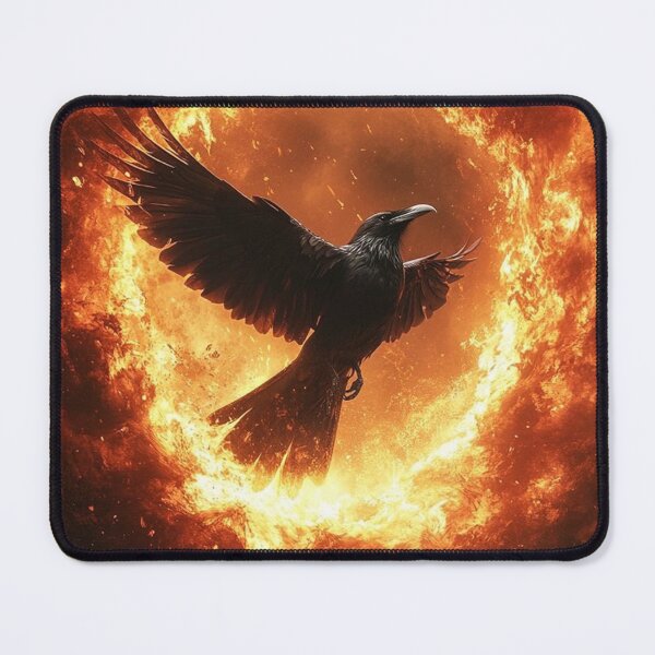 Item preview, Raven of Fire designed and sold by Mystic & Celestial Art.