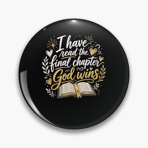Item preview, God Wins I have read the final chapter Christian Faith designed and sold by snowry.