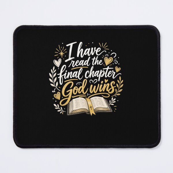 Item preview, God Wins I have read the final chapter Christian Faith designed and sold by snowry.