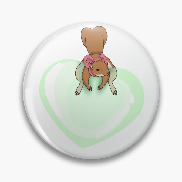 Item preview, Tippy-Toe Floating on a Green Heart designed and sold by The Playful Pangolin.