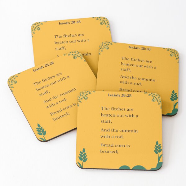 Item preview, Isaiah 28:28 designed and sold by Undonemadenew.