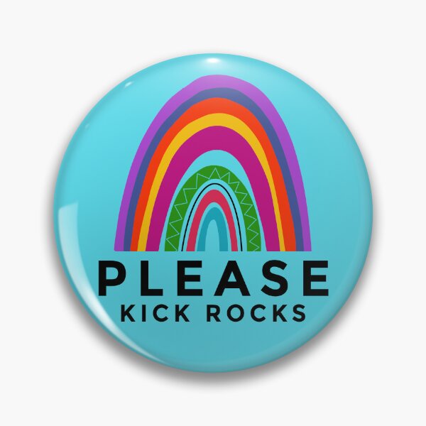 Item preview, PLEASE KICK ROCKS designed and sold by alegnacreates.