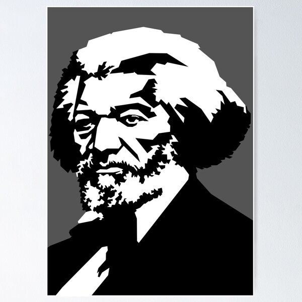 Item preview, Frederick Douglass in Grey designed and sold by Wahyu Aji Sadewa.