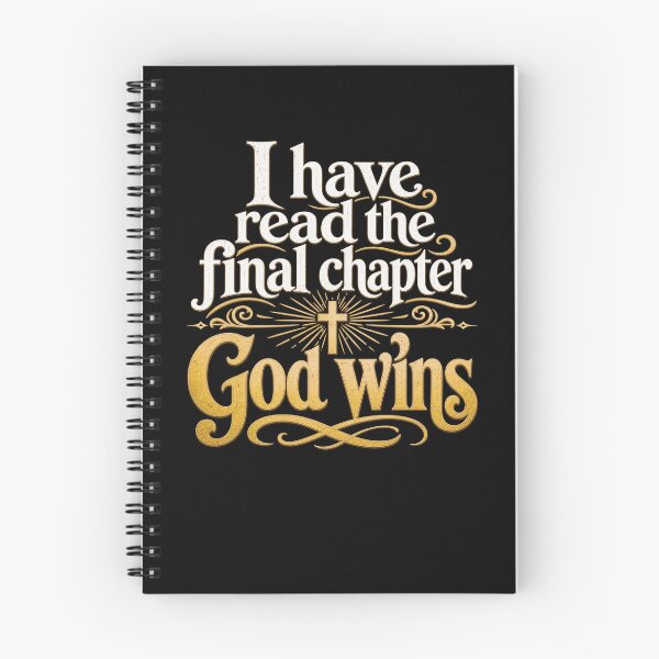 Item preview, I have read the final chapter God wins Christian designed and sold by snowry.