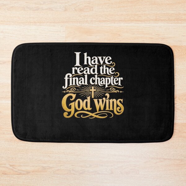 Item preview, I have read the final chapter God wins Christian designed and sold by snowry.