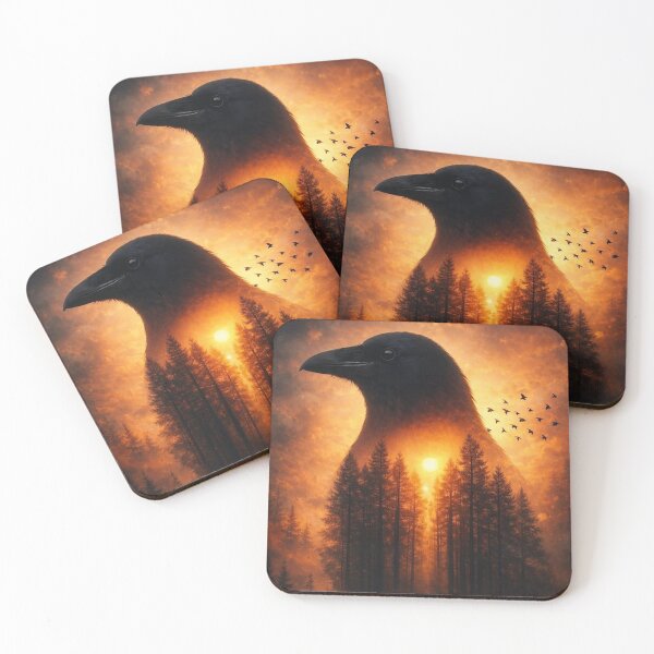 Item preview, Mystic Raven Forest designed and sold by Mystic & Celestial Art.