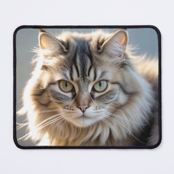 Item preview, Majestic Siberian Cat Portrait in Golden Light designed and sold by ccitypictures.