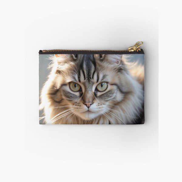 Item preview, Majestic Siberian Cat Portrait in Golden Light designed and sold by ccitypictures.