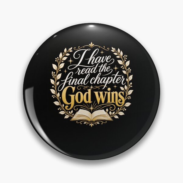 Item preview, I Have Read The Final Chapter God Wins Faith designed and sold by snowry.