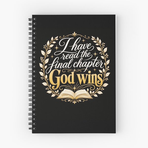 Item preview, I Have Read The Final Chapter God Wins Faith designed and sold by snowry.