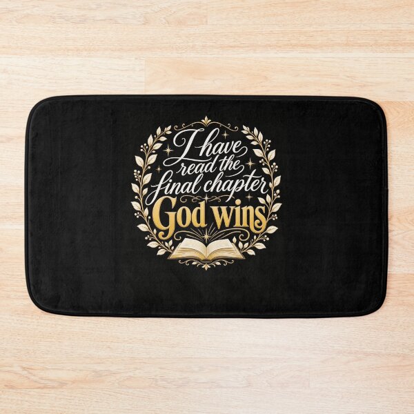 Item preview, I Have Read The Final Chapter God Wins Faith designed and sold by snowry.