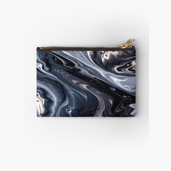 Item preview, Midnight Marble Flow Abstract Art designed and sold by MHprinting.