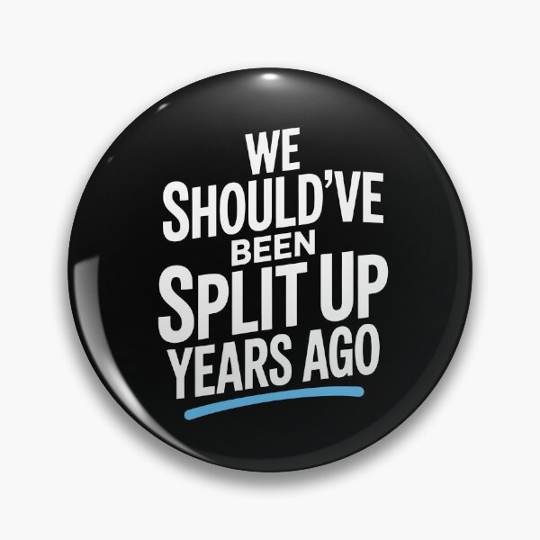 Item preview, We Should've Been Split Up Years Ago Funny Best Friend Group Gift designed and sold by Say It With Ink.