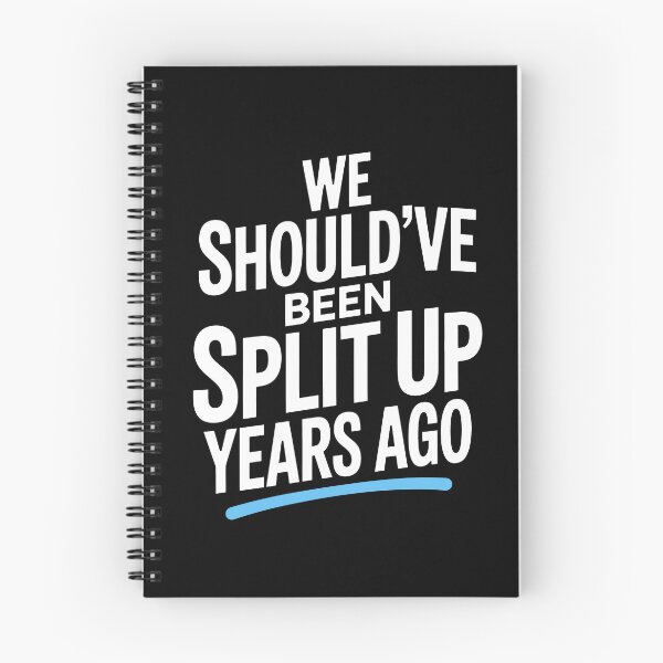Item preview, We Should've Been Split Up Years Ago Funny Best Friend Group Gift designed and sold by Say It With Ink.
