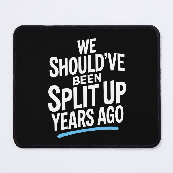 Item preview, We Should've Been Split Up Years Ago Funny Best Friend Group Gift designed and sold by Say It With Ink.