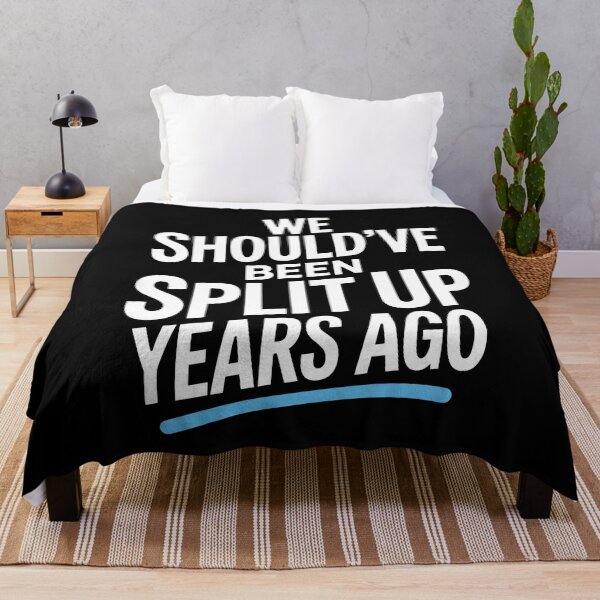 Item preview, We Should've Been Split Up Years Ago Funny Best Friend Group Gift designed and sold by Say It With Ink.