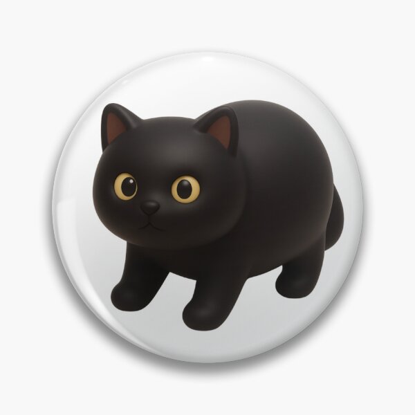 Item preview, Black Cat Cute designed and sold by lolliesmadworld.