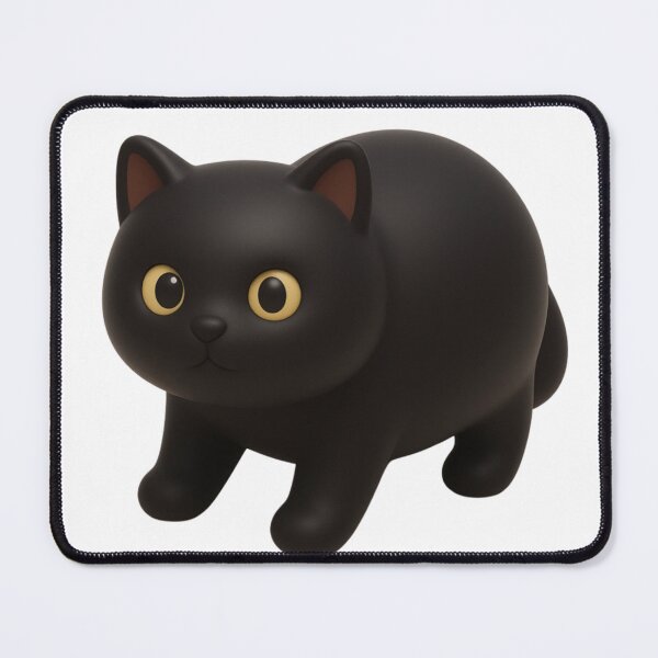 Item preview, Black Cat Cute designed and sold by lolliesmadworld.