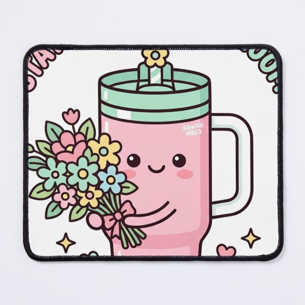 Item preview, Cute Kawaii Style Cartoon Stanley Tumbler Cup Wi designed and sold by tushartanvir.