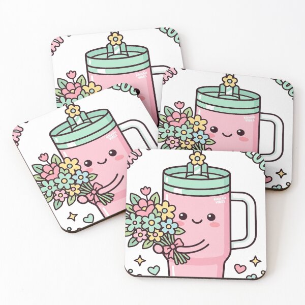 Item preview, Cute Kawaii Style Cartoon Stanley Tumbler Cup Wi designed and sold by tushartanvir.