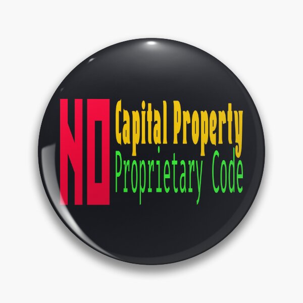 Item preview, No Capital Property; No Proprietary Code designed and sold by tomenzgg.