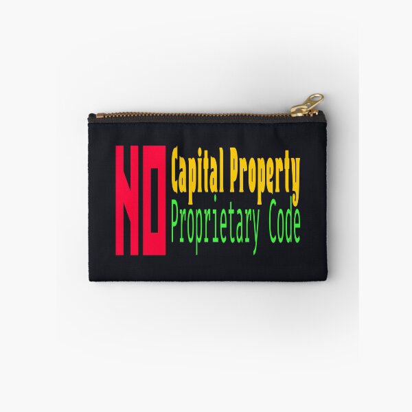 Item preview, No Capital Property; No Proprietary Code designed and sold by tomenzgg.