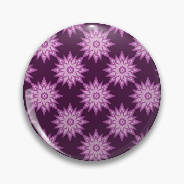 Item preview, Elegant Purple Star Floral Seamless Pattern designed and sold by PowerAntShop.