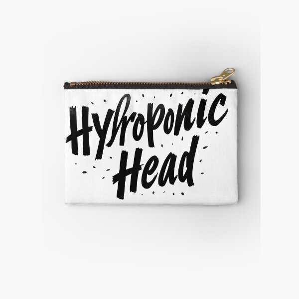 Item preview, HYDROPONIC HEAD - Bold Black Ink Typography designed and sold by Qubivibe.