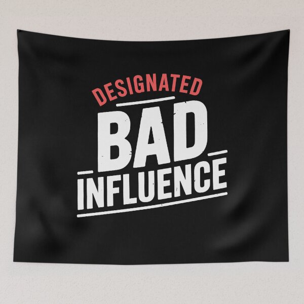 Item preview, Designated Bad Influence Funny Best Friend Gift for Friend Group designed and sold by Say It With Ink.