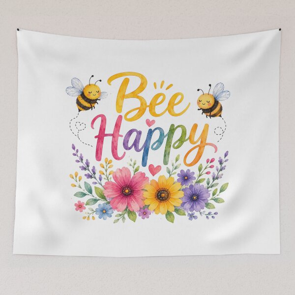 Item preview, Bee happy  designed and sold by nimmitrends.