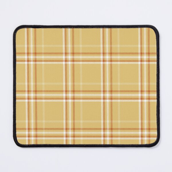 Item preview, Yellow, Orange and White Tartan Pattern designed and sold by TeeGeeTees.