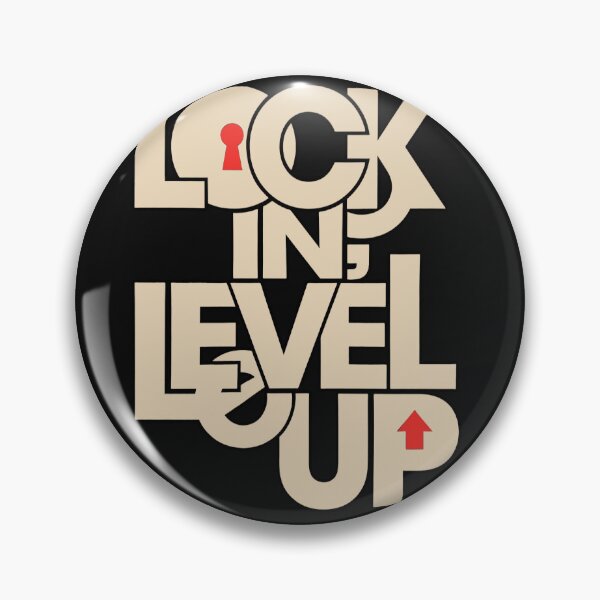 Item preview, Lock In, Level Up designed and sold by Zoetic_Designz.