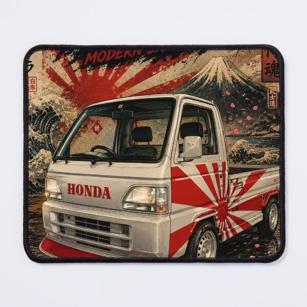 Item preview, JDM Legends Honda Acty Kei Truck – Rising Sun Samurai Edition designed and sold by SamuraiJAP.