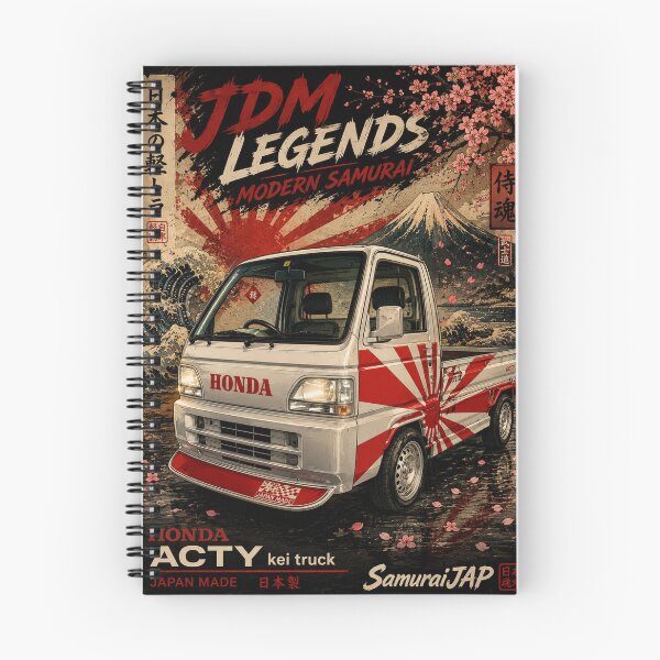 Item preview, JDM Legends Honda Acty Kei Truck – Rising Sun Samurai Edition designed and sold by SamuraiJAP.