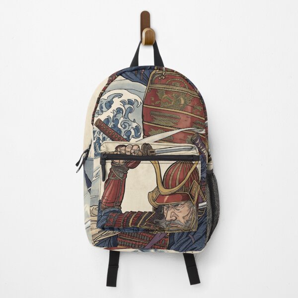 Item preview, The Dual-Wielding Samurai and the Seas of Japan designed and sold by whiteblackcat.