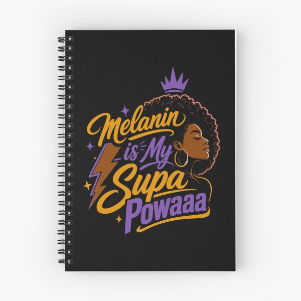 Item preview, Melanin Is My Supa Powaaaa Black Woman Crown designed and sold by EthosWear.
