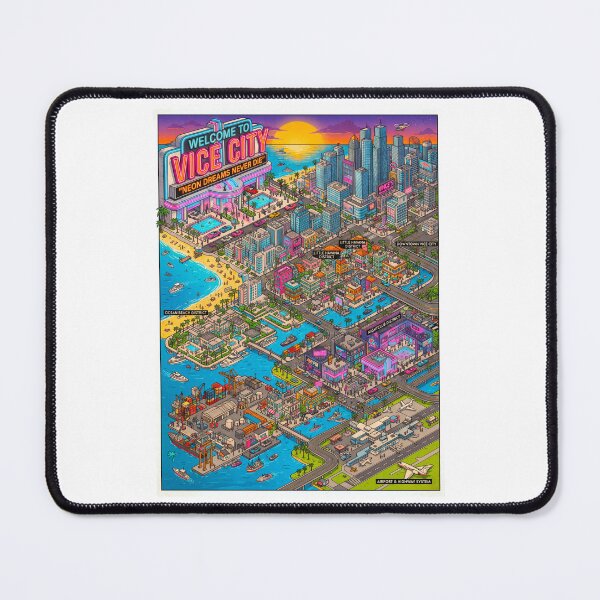 Item preview, VICE CITY — NEON PARADISE designed and sold by AtlasofLegends.