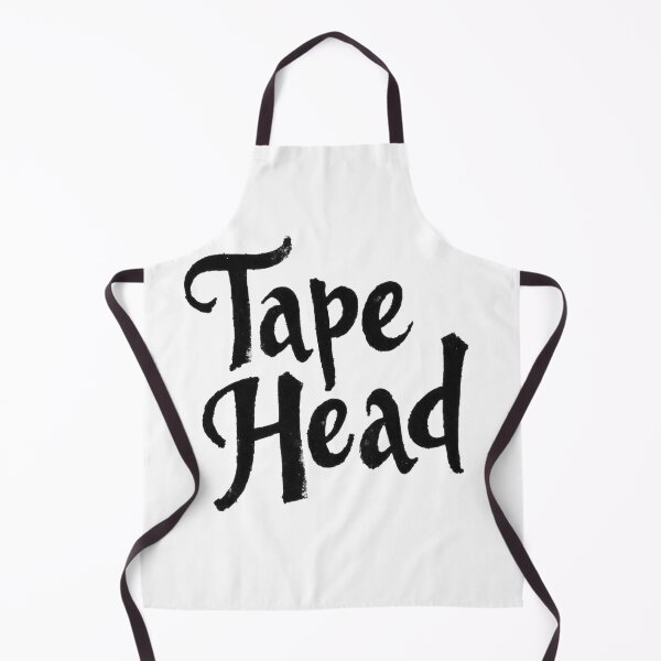 Item preview, Tape Head - Bold Black Ink Hand Lettering designed and sold by Qubivibe.