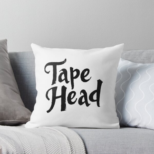 Item preview, Tape Head - Bold Black Ink Hand Lettering designed and sold by Qubivibe.